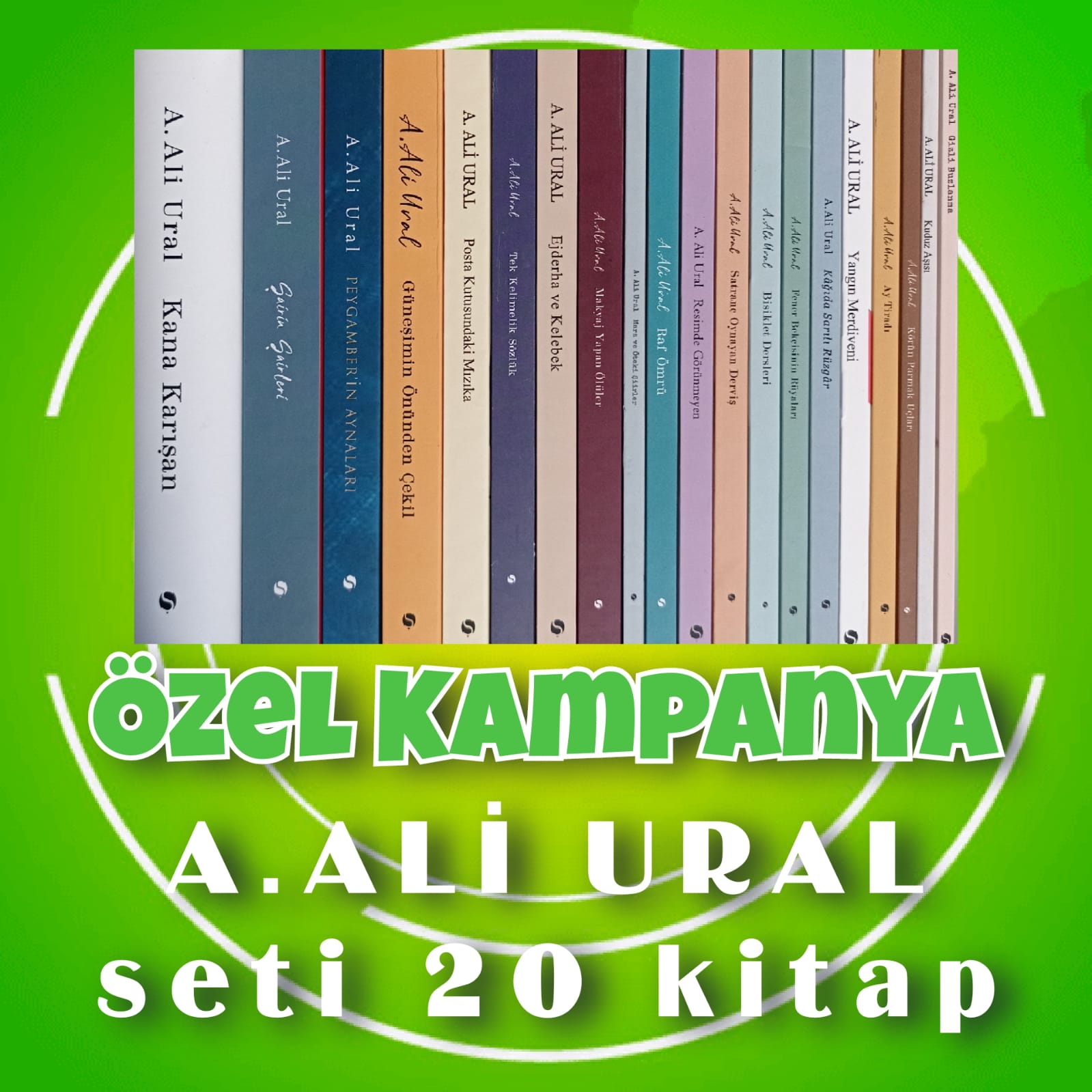 A.Ali Ural Seti 20 Kitap