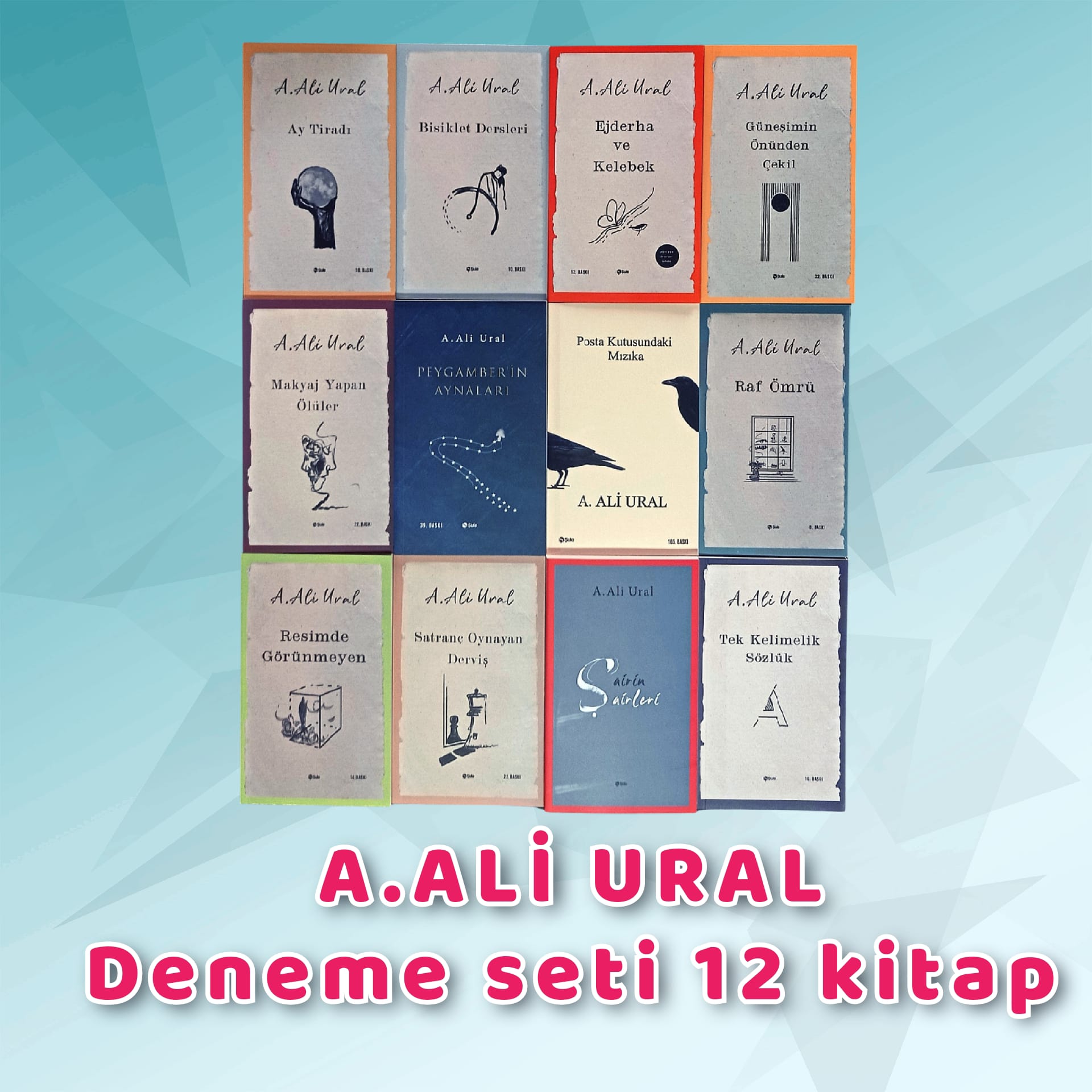 A. Ali Ural Deneme Seti (12 Kitap)